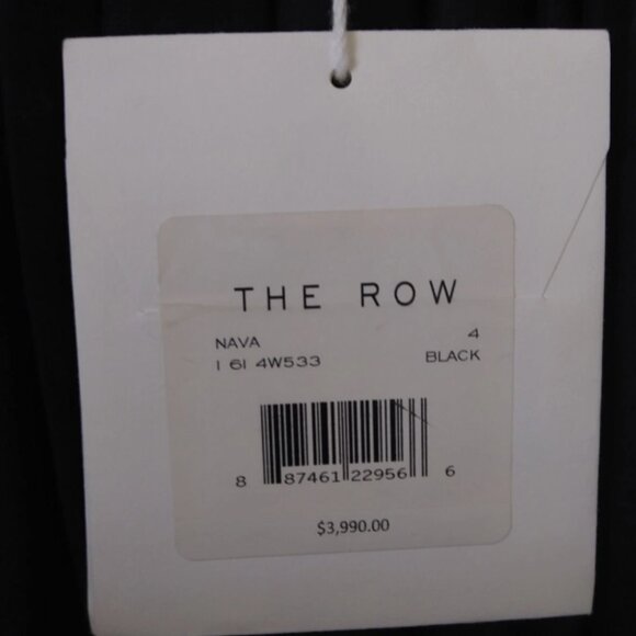 THE ROW Black 100% Cotton Skirt Boho Beaded long full length maxi embroidered - Picture 11 of 11